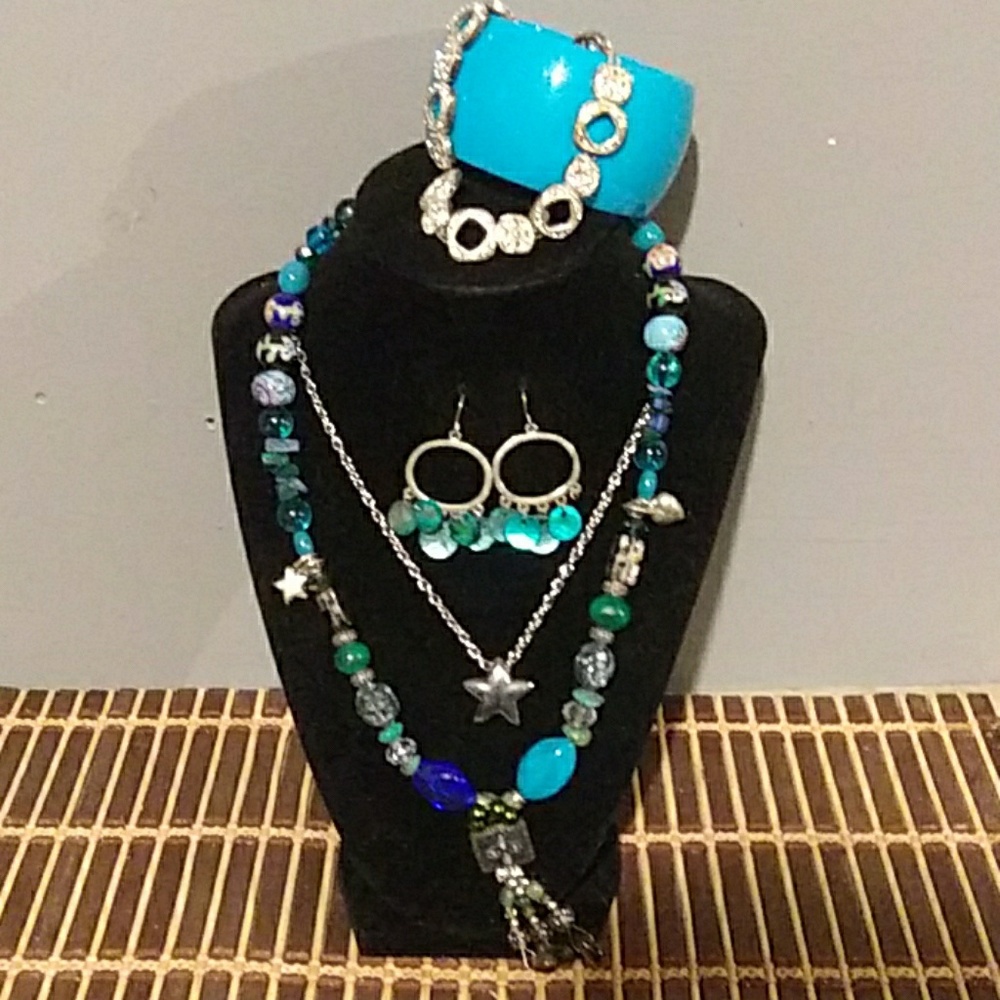 Shooting Star 5 piece Jewelry Set